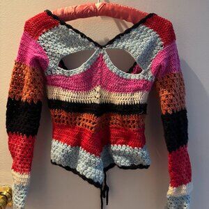 Tach Colorful Knit Sweater